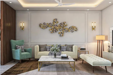 Contemporary And Spacious Living Room Design